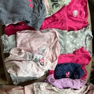 13 piece baby girl Carter’s 6 month bundle